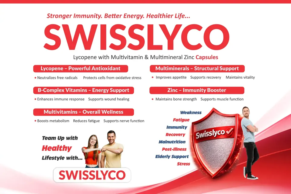 Swisslyco visual-aid artwork displayed in the Android E-Visual Aid App