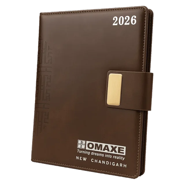 Leather finish diary, one of the doctor gifts we supply