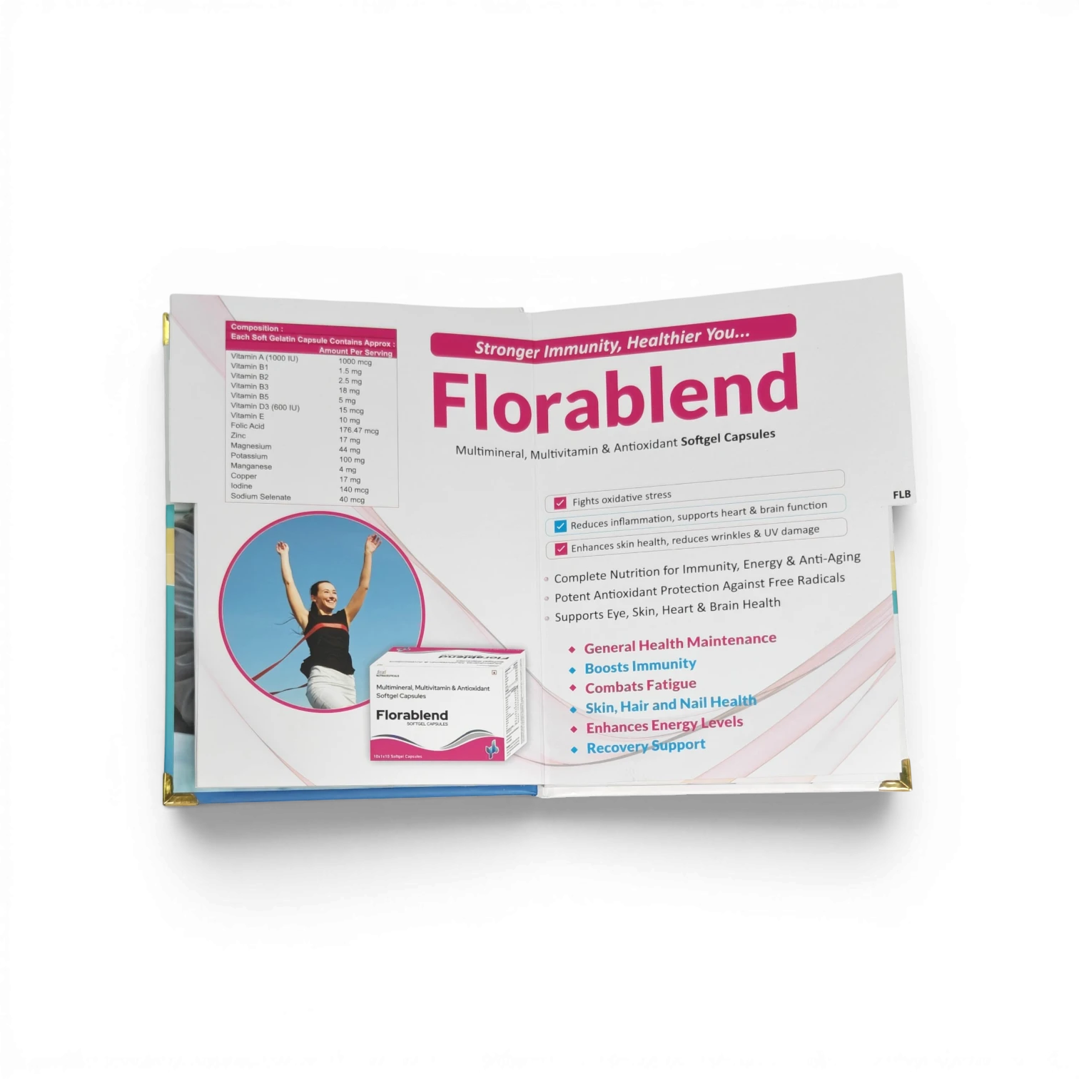 MR visual aid sample with durable binding for daily field use